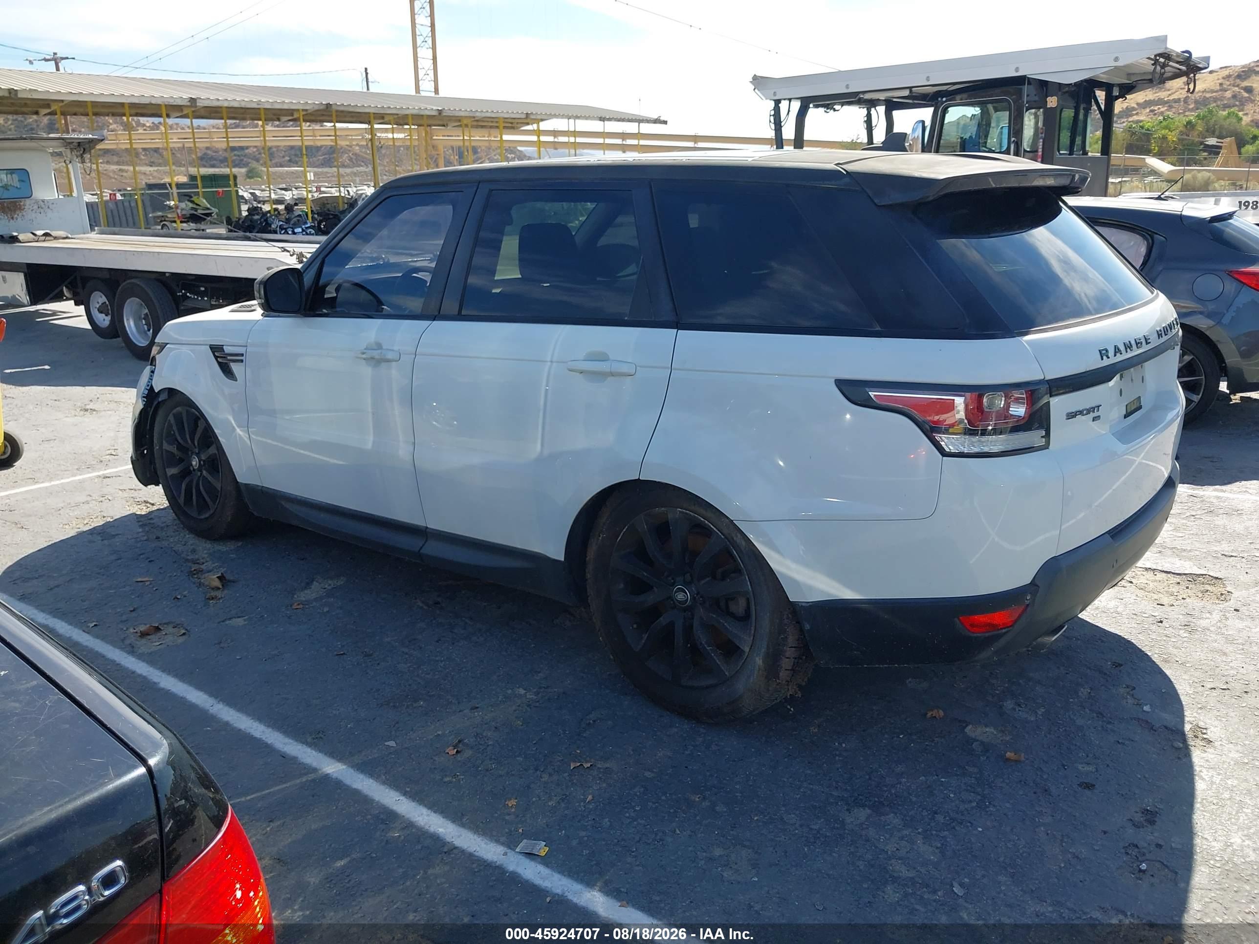 2016 LAND ROVER RANGE ROVER SPORT 3.0L V6 SUPERCHARGED HSE