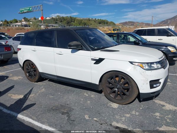 2016 LAND ROVER RANGE ROVER SPORT 3.0L V6 SUPERCHARGED HSE