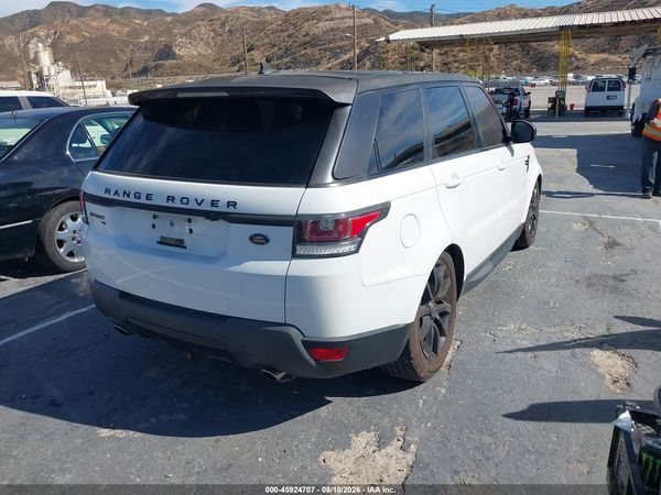 2016 LAND ROVER RANGE ROVER SPORT 3.0L V6 SUPERCHARGED HSE