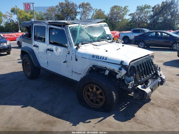 2017 JEEP WRANGLER UNLIMITED WILLY WHEELER 4X4