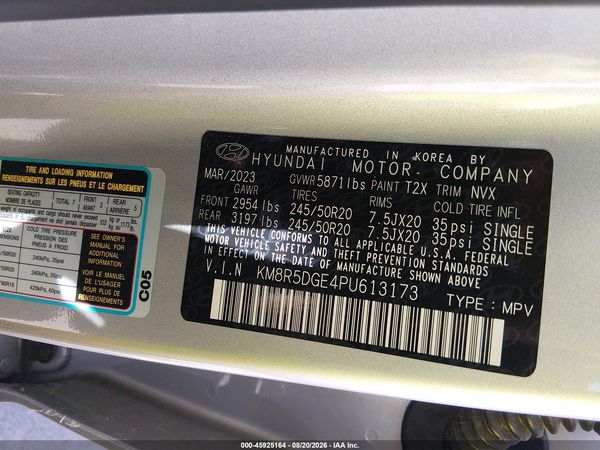 2023 HYUNDAI PALISADE LIMITED
