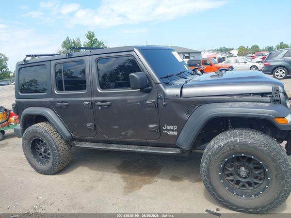 2018 JEEP WRANGLER UNLIMITED SPORT S 4X4