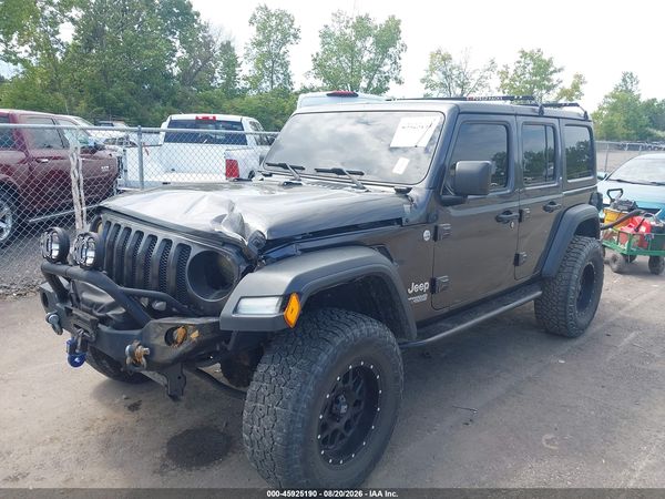 2018 JEEP WRANGLER UNLIMITED SPORT S 4X4