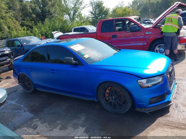 2015 AUDI S4 3.0T PREMIUM PLUS