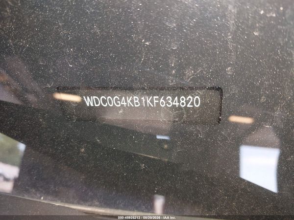 2019 MERCEDES-BENZ GLC 300 4MATIC