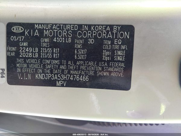 2017 KIA SOUL +