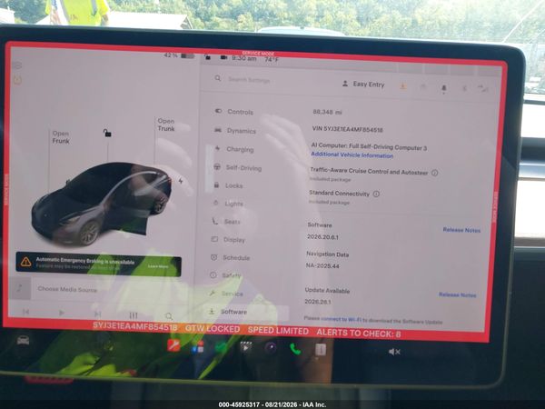 2021 TESLA MODEL 3