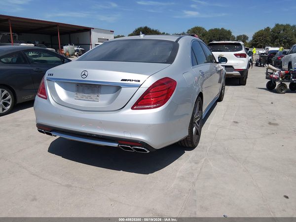 2016 MERCEDES-BENZ AMG S 63 4MATIC