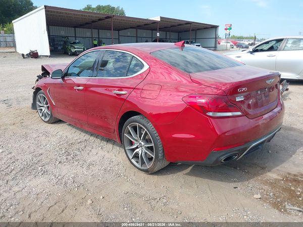 2021 GENESIS G70 3.3T RWD