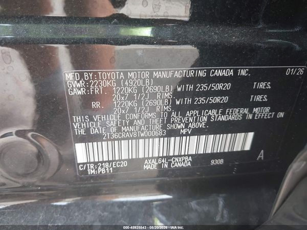 2026 TOYOTA RAV4 XSE