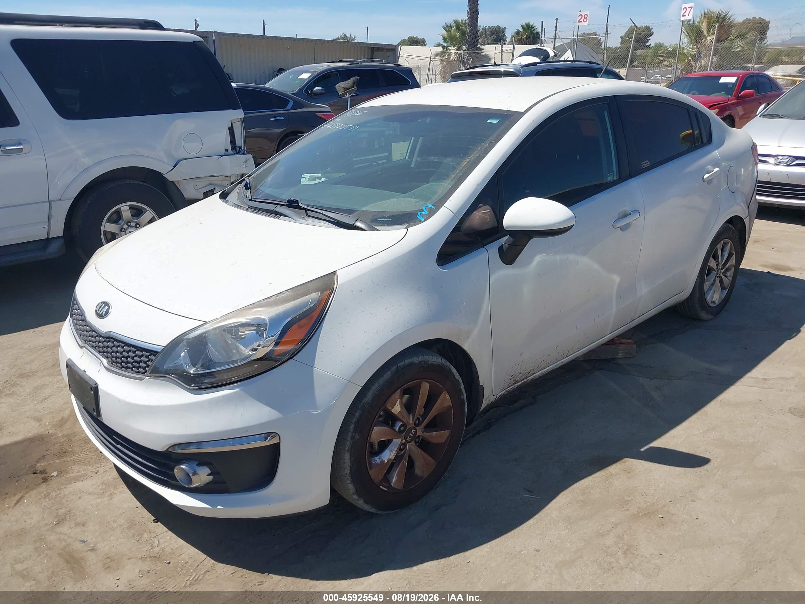 2016 KIA RIO EX