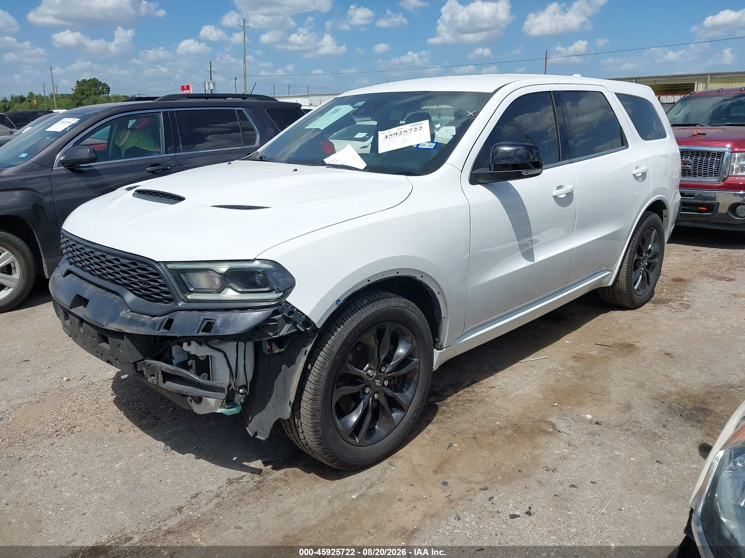 2022 DODGE DURANGO GT PLUS RWD — I2