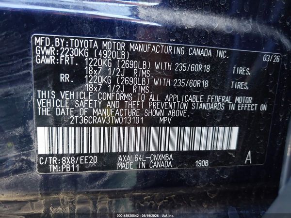 2026 TOYOTA RAV4 XLE PREMIUM