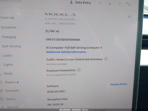2025 TESLA MODEL 3