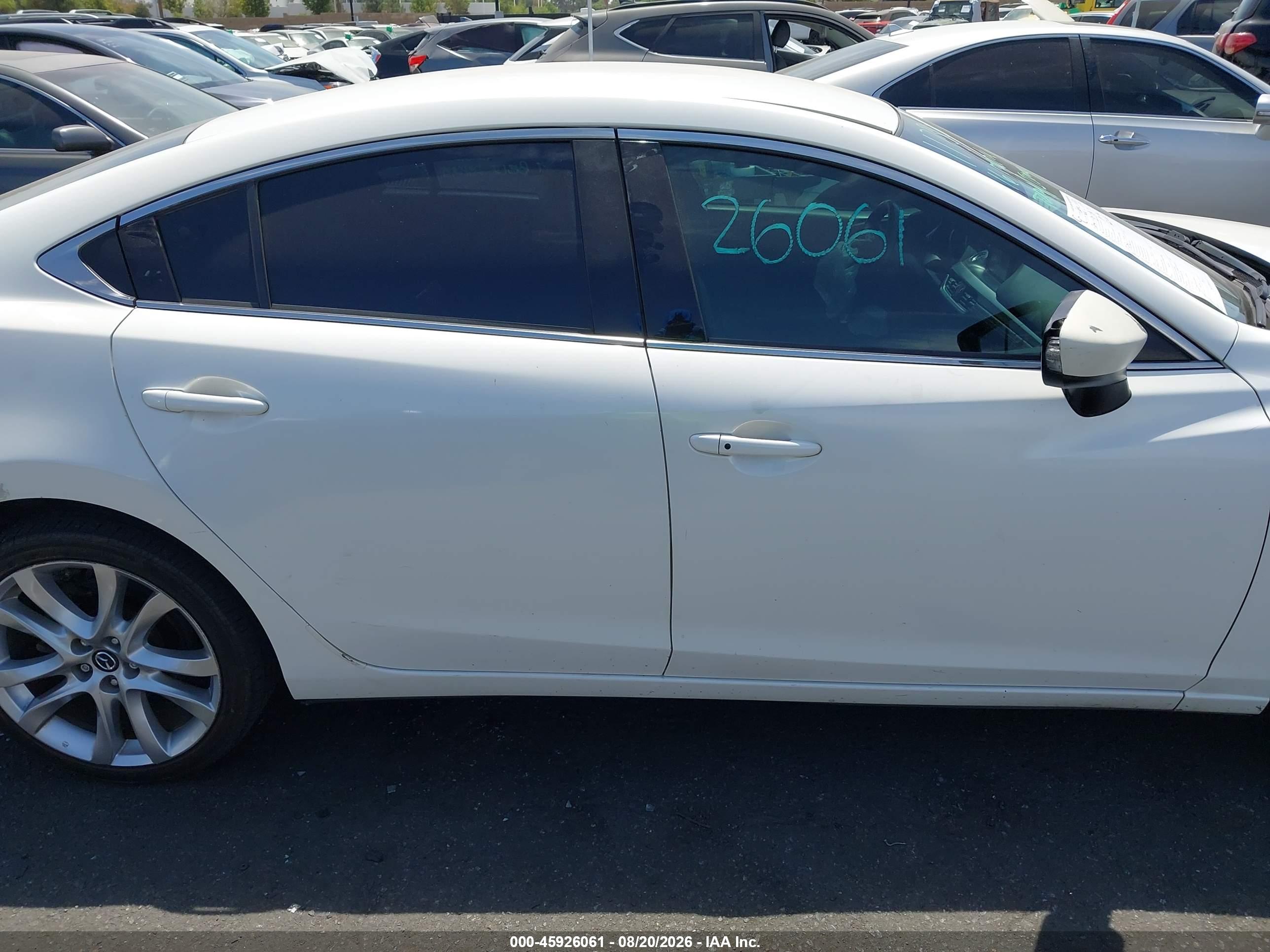 2016 MAZDA MAZDA6 I TOURING