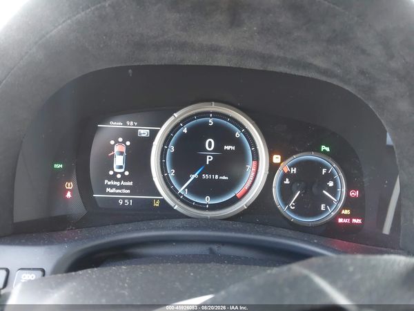 2020 LEXUS GS 350 F SPORT BLACK LINE