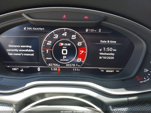 2018 AUDI SQ5 3.0T PREMIUM PLUS