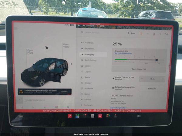 2021 TESLA MODEL Y