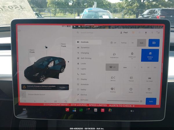 2021 TESLA MODEL Y