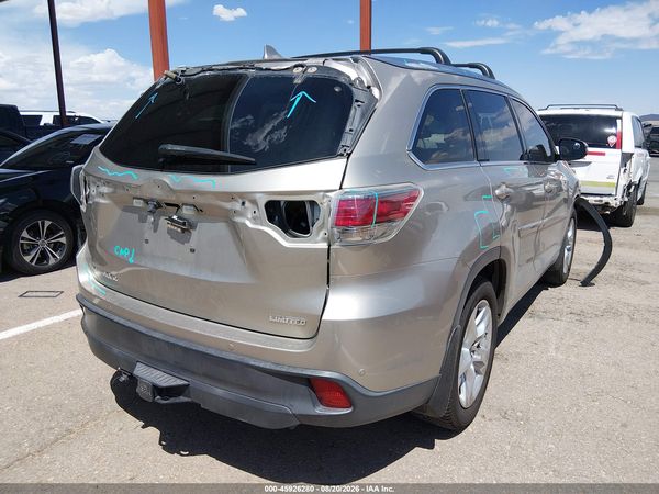 2016 TOYOTA HIGHLANDER LIMITED V6