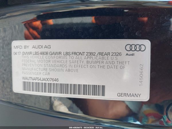 2018 AUDI A5 2.0T PREMIUM