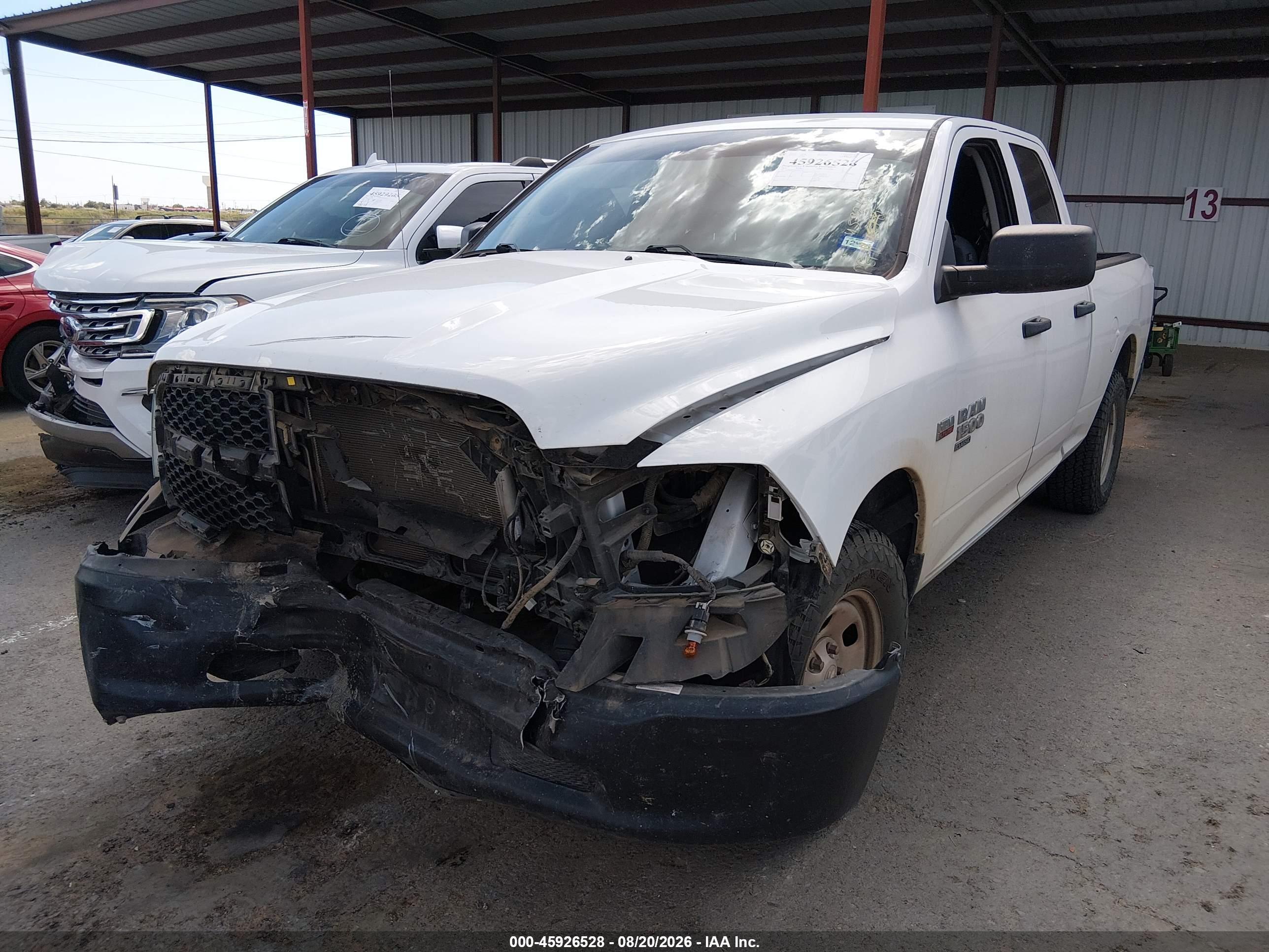 2019 RAM 1500 CLASSIC TRADESMAN  4X2 6'4 BOX — I2