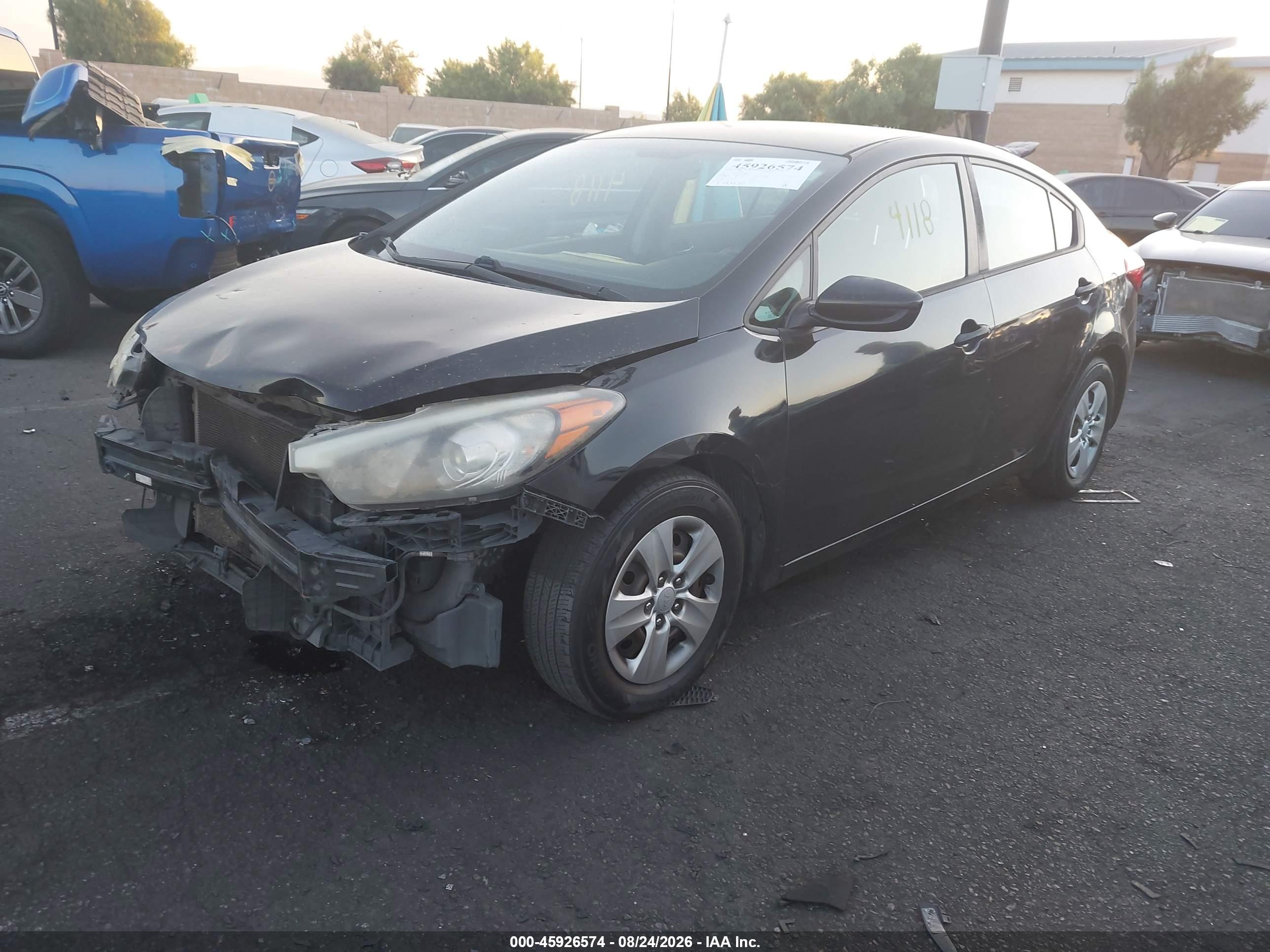 2016 KIA FORTE LX — I2