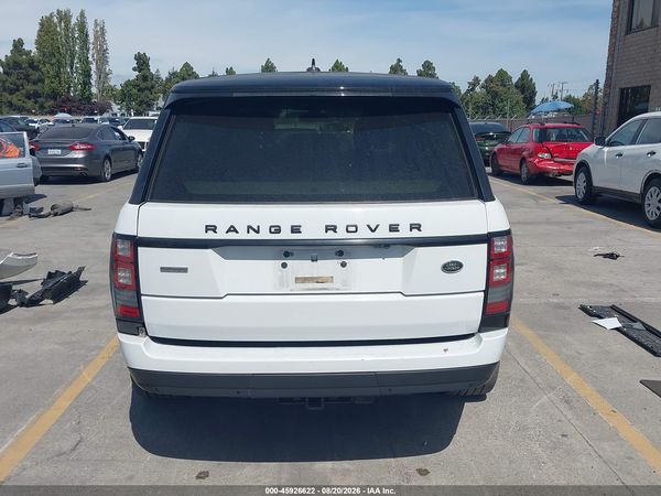 2016 LAND ROVER RANGE ROVER 5.0L V8 SUPERCHARGED
