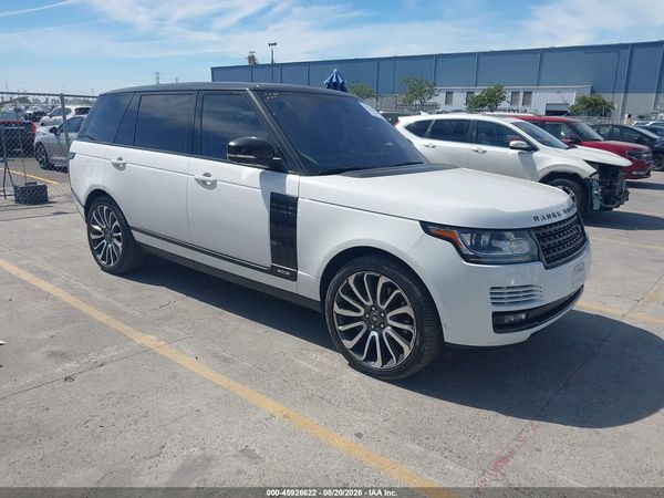 2016 LAND ROVER RANGE ROVER 5.0L V8 SUPERCHARGED