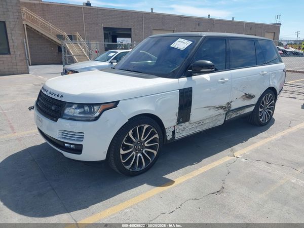 2016 LAND ROVER RANGE ROVER 5.0L V8 SUPERCHARGED