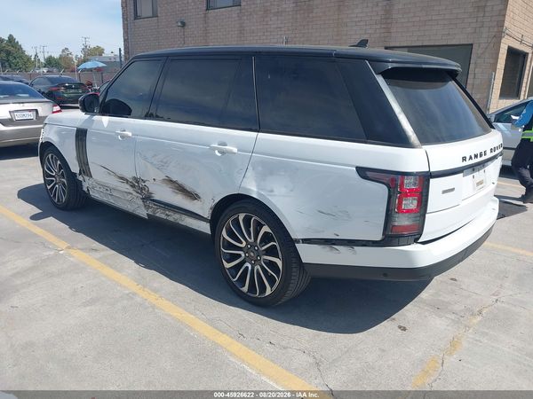 2016 LAND ROVER RANGE ROVER 5.0L V8 SUPERCHARGED