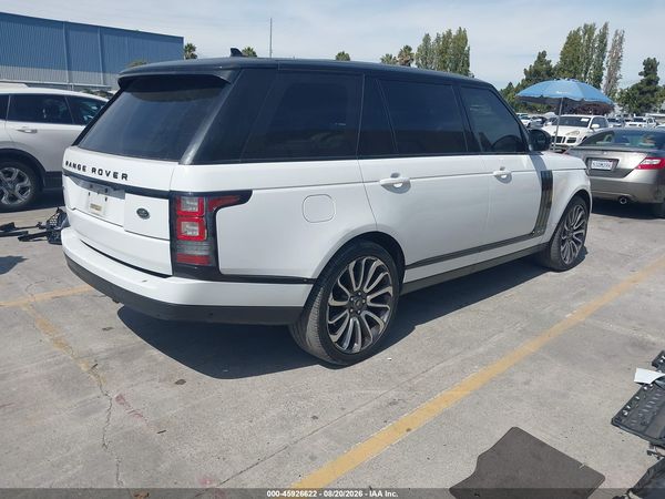 2016 LAND ROVER RANGE ROVER 5.0L V8 SUPERCHARGED