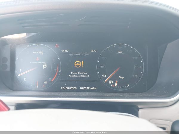 2016 LAND ROVER RANGE ROVER 5.0L V8 SUPERCHARGED