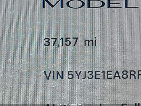 2024 TESLA MODEL 3