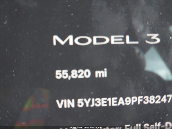 2023 TESLA MODEL 3 REAR-WHEEL DRIVE — I118