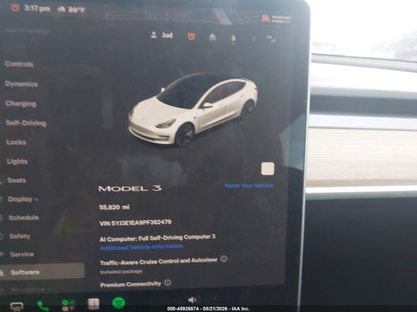 2023 TESLA MODEL 3 REAR-WHEEL DRIVE — I132