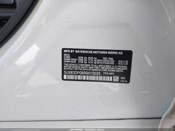 2024 BMW X3 M40I