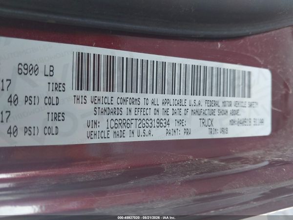 2016 RAM 1500 ST