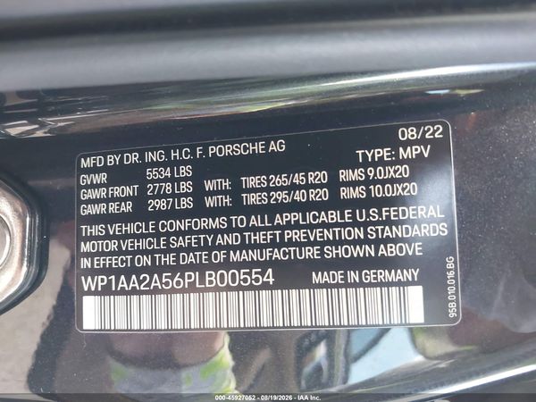 2023 PORSCHE MACAN T