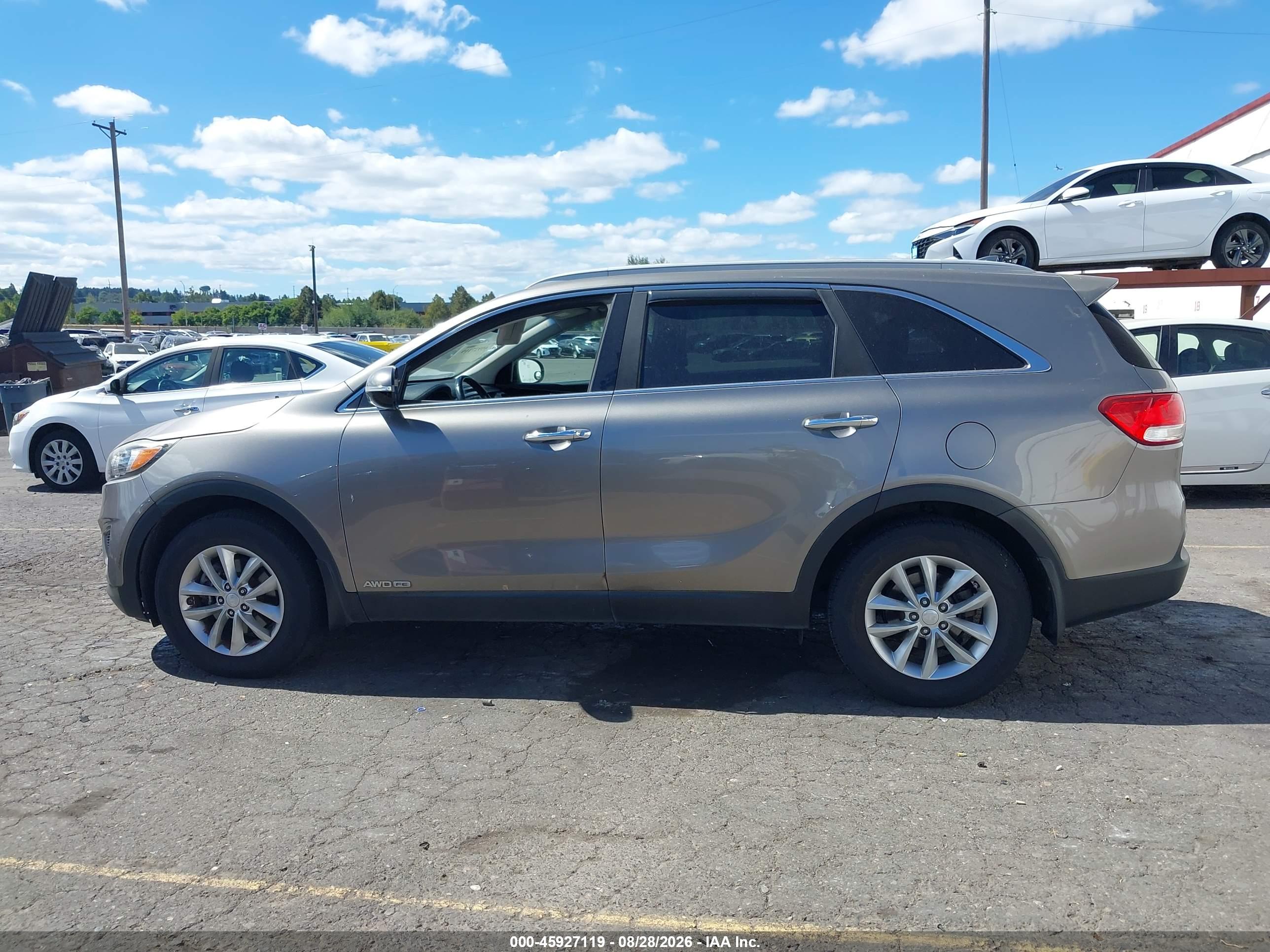 2016 KIA SORENTO 3.3L LX