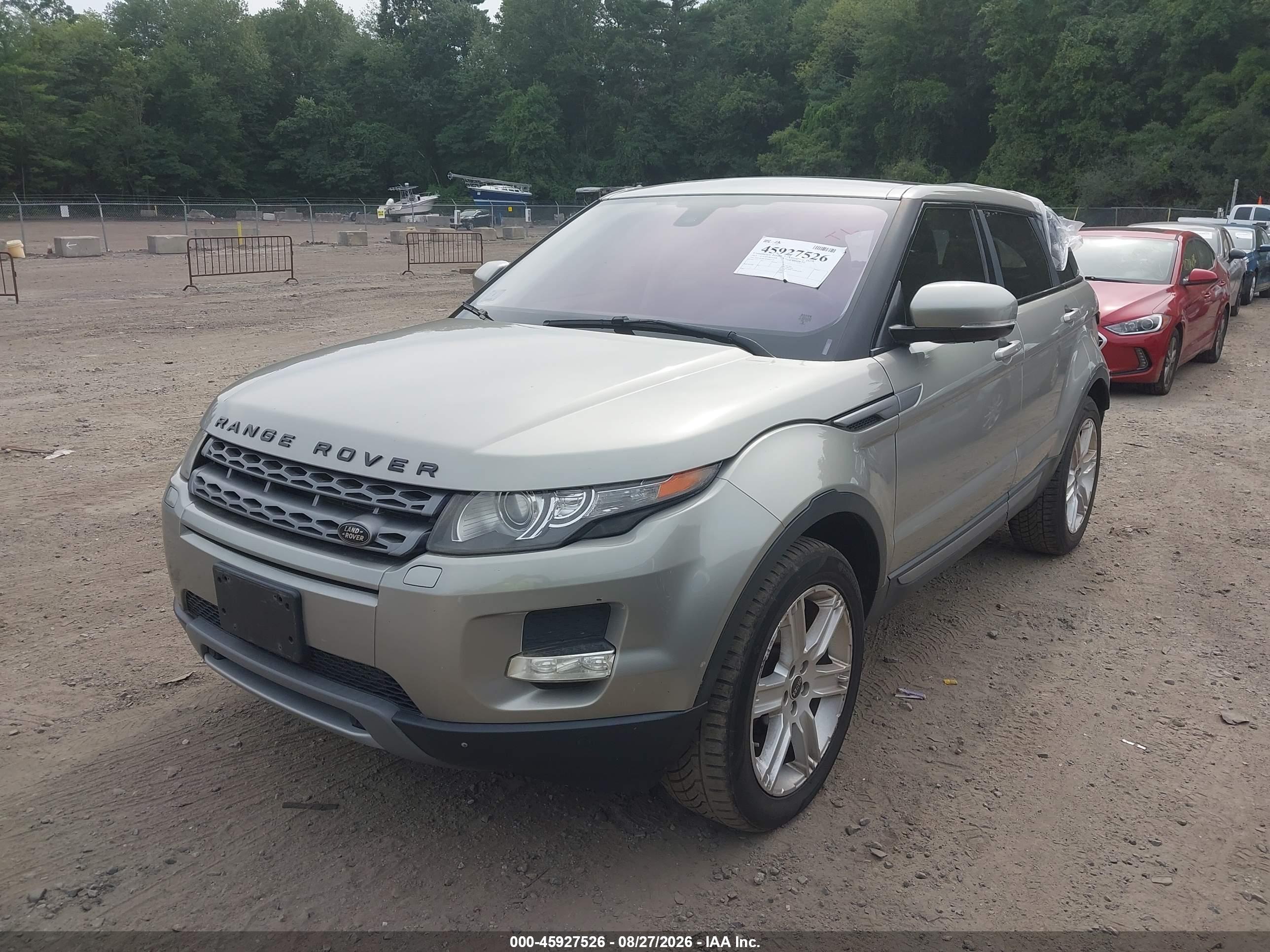 2013 LAND ROVER RANGE ROVER EVOQUE PURE