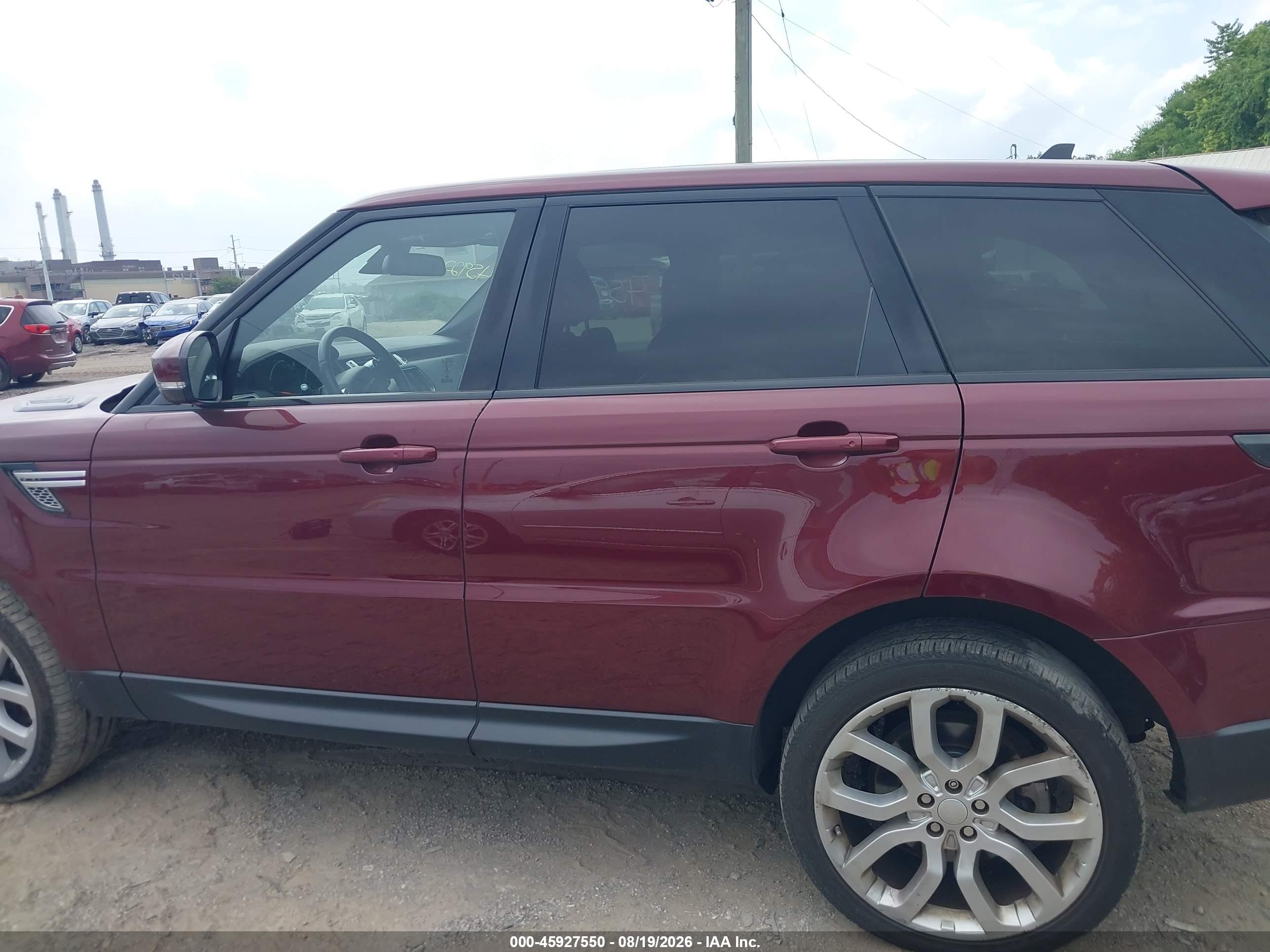 2016 LAND ROVER RANGE ROVER SPORT