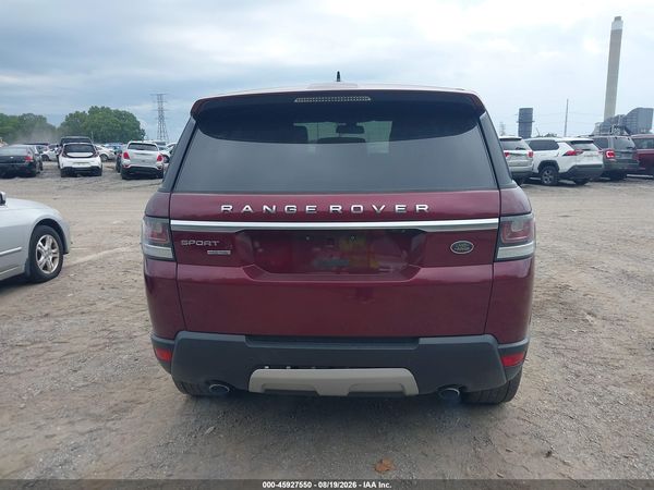 2016 LAND ROVER RANGE ROVER SPORT
