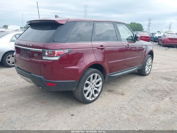2016 LAND ROVER RANGE ROVER SPORT