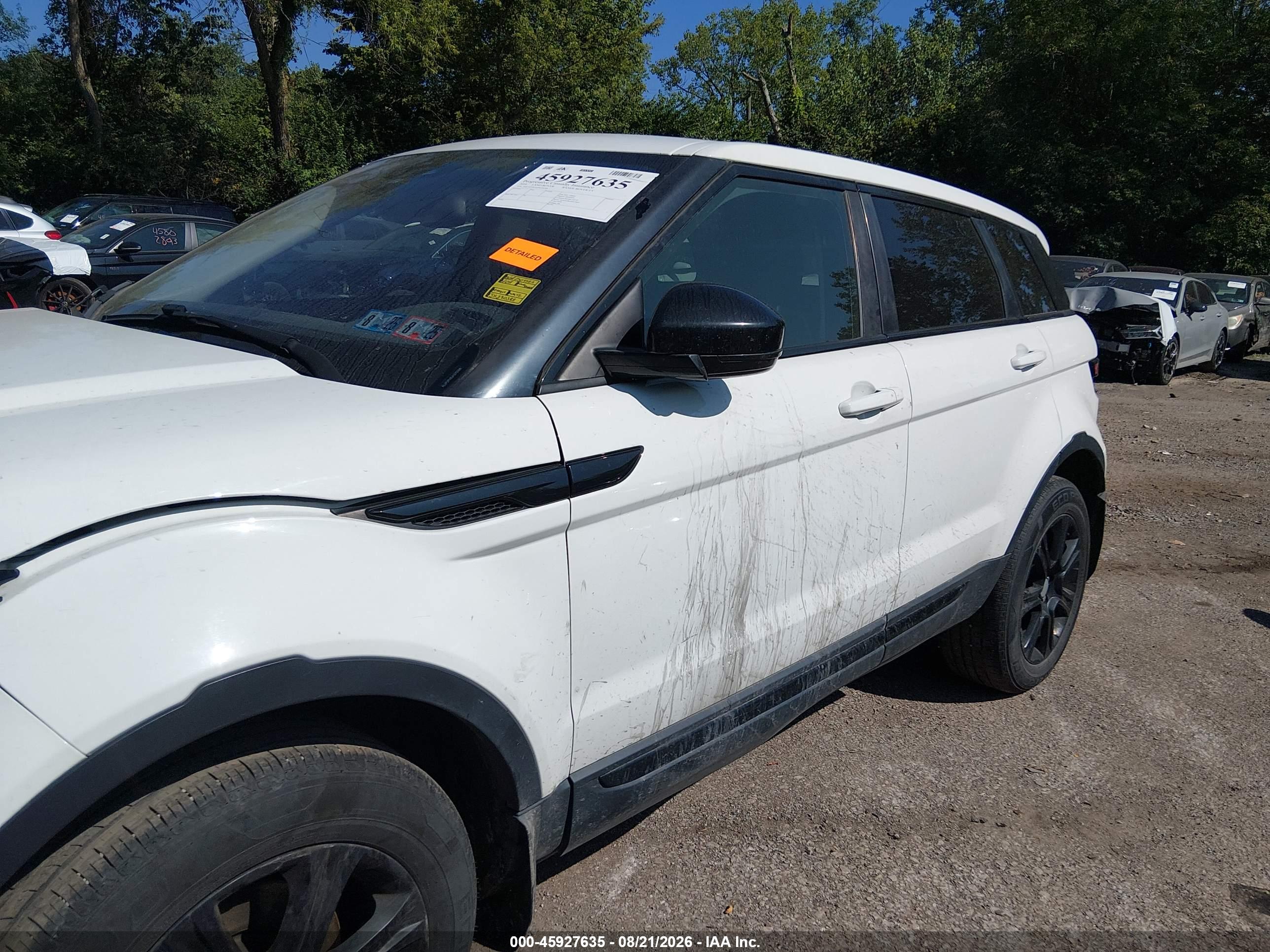 2018 LAND ROVER RANGE ROVER EVOQUE SE/SE PREMIUM