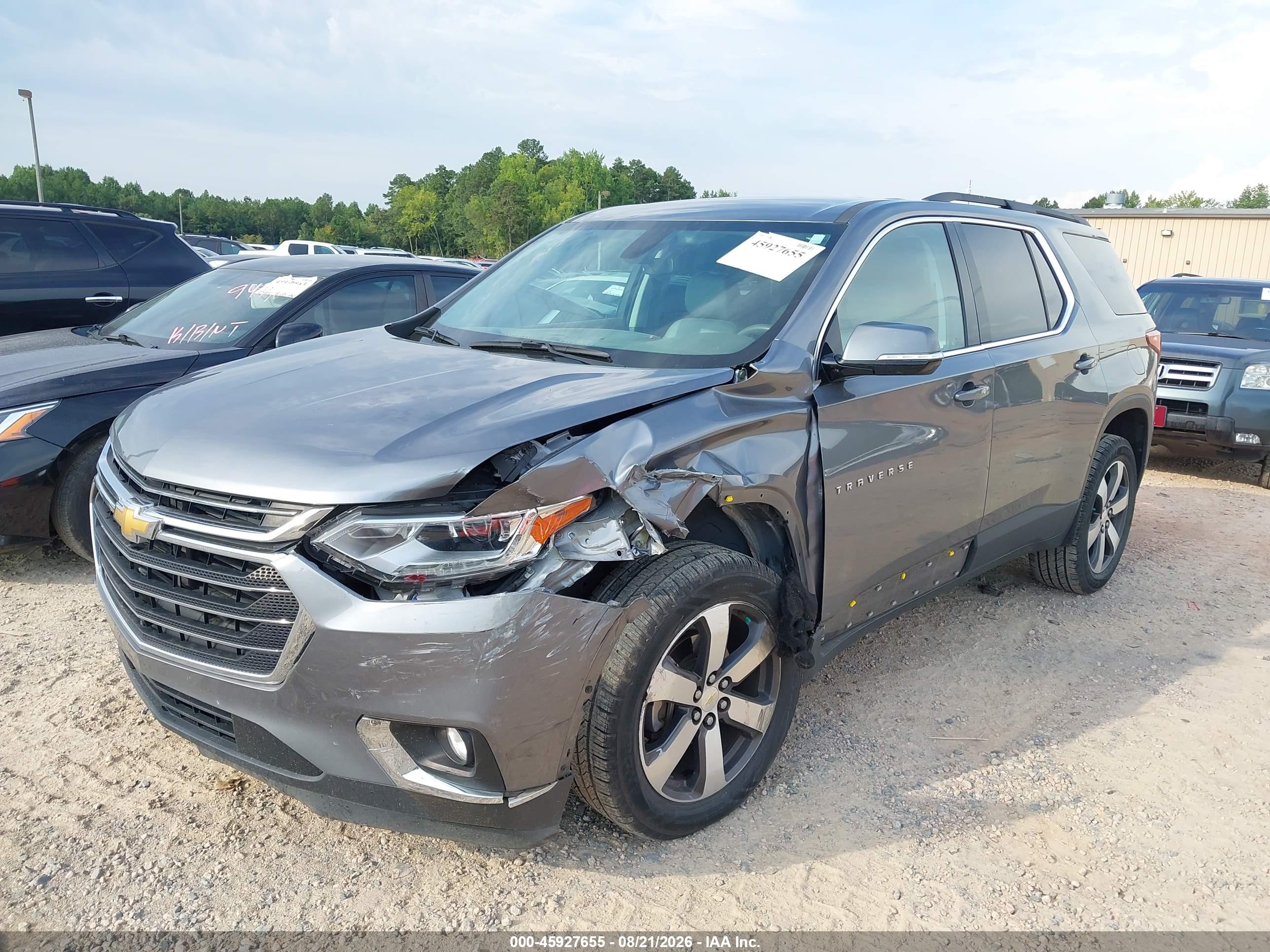 2019 CHEVROLET TRAVERSE 3LT — I2