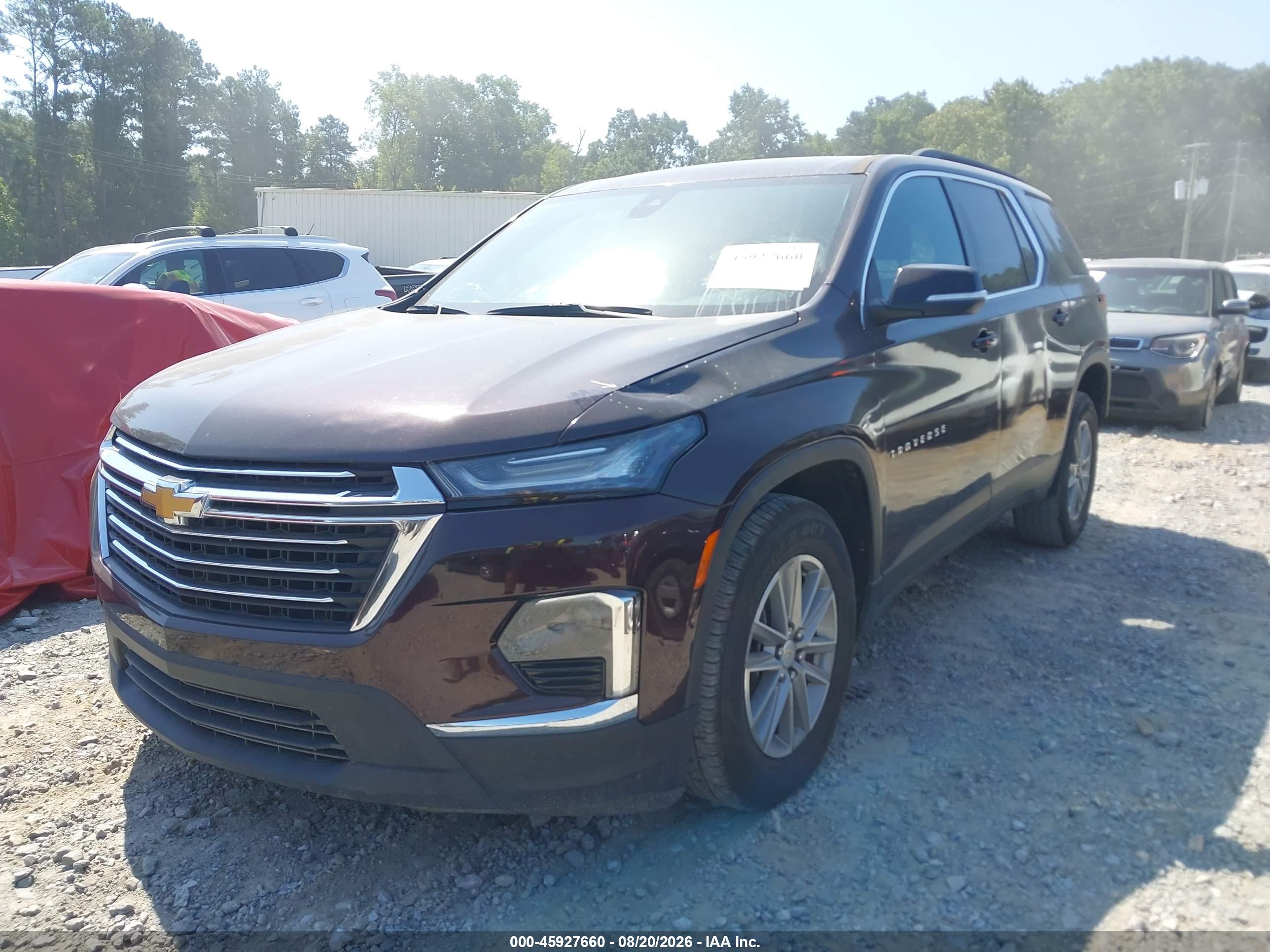 2023 CHEVROLET TRAVERSE FWD LT CLOTH — I2