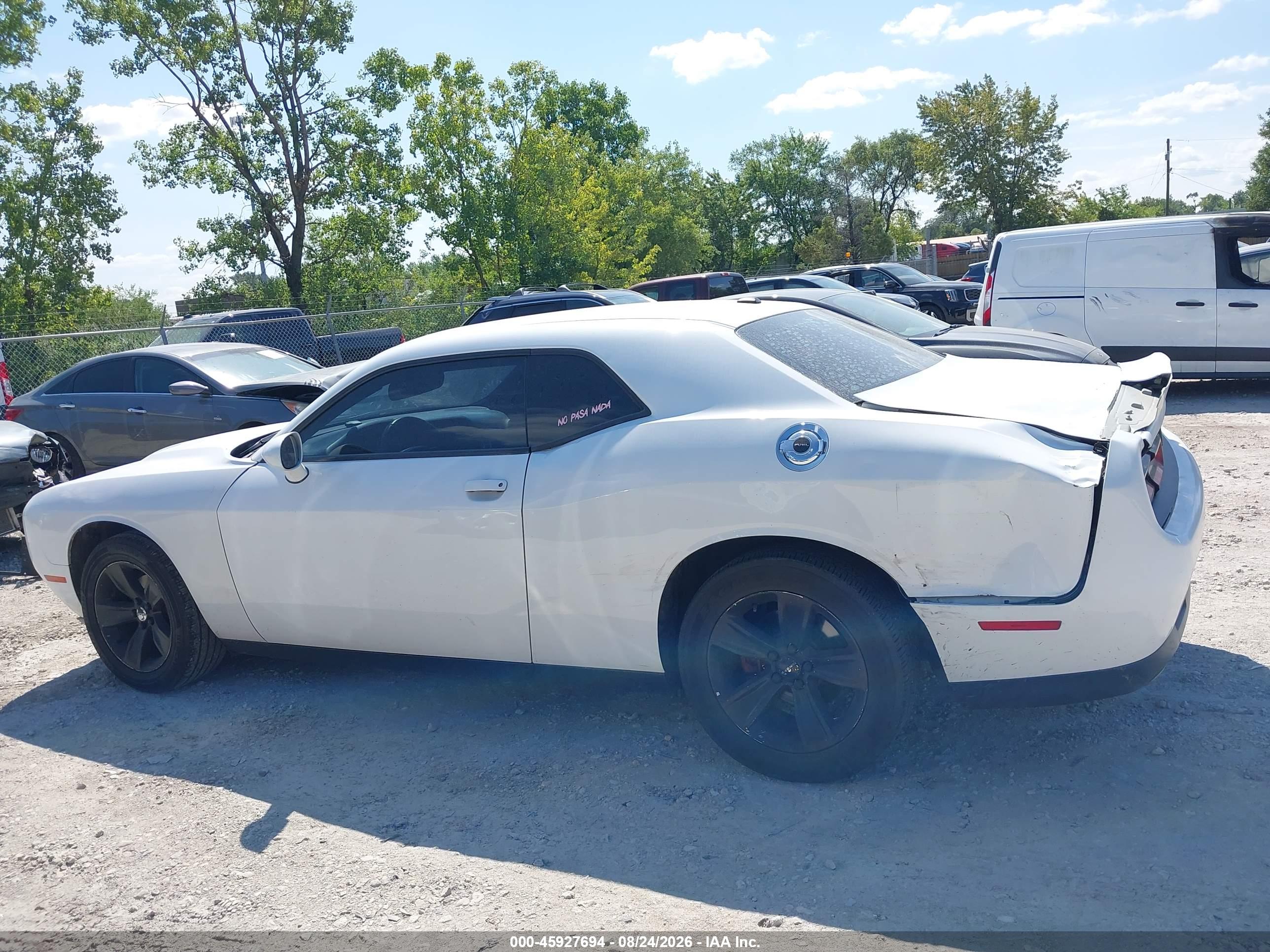 2018 DODGE CHALLENGER SXT
