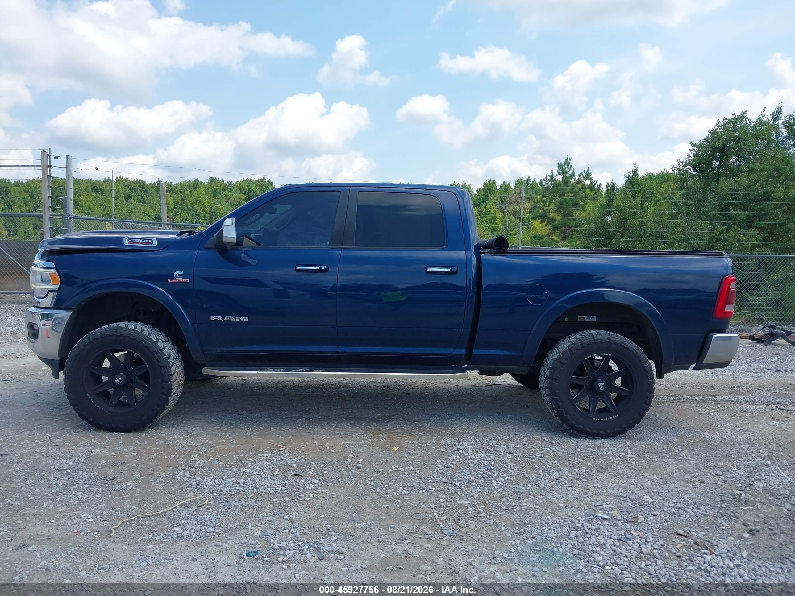 2019 RAM 2500 LARAMIE  4X4 6'4 BOX