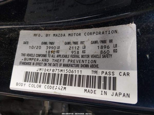 2021 MAZDA CX-3 SPORT